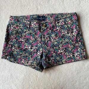 Floral Midi Shorts